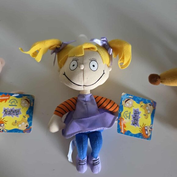 NWT Vintage Nickeloden Rugrat Soft Dolls Set of 4 - Picture 7 of 9